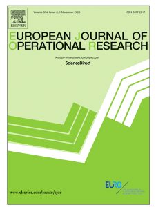 European Journal of Operational Research